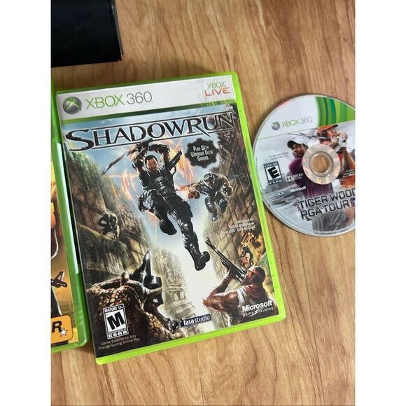 Xbox 360 game console and games with Kinect bundle games and one remote - Picture 5 of 8